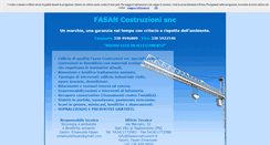 Desktop Screenshot of fasancostruzioni.it